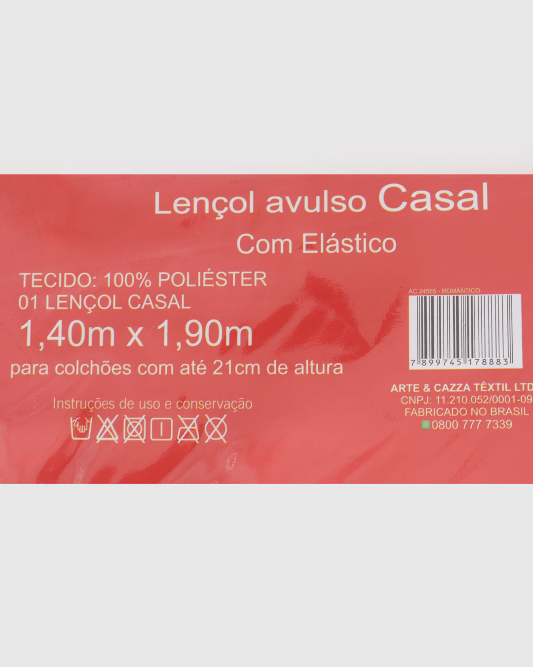 Lencol-Avulso-Casal-C-Elast-Romantico---Bege-Outros
