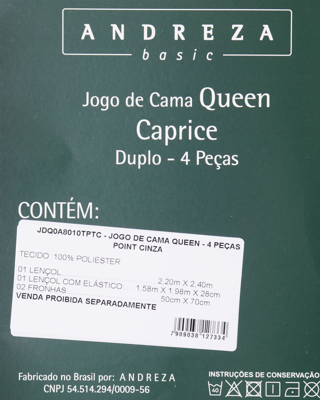 Jogo-De-Cama-Queen-Point-Cinza---4-Pc---Cinza-Outros