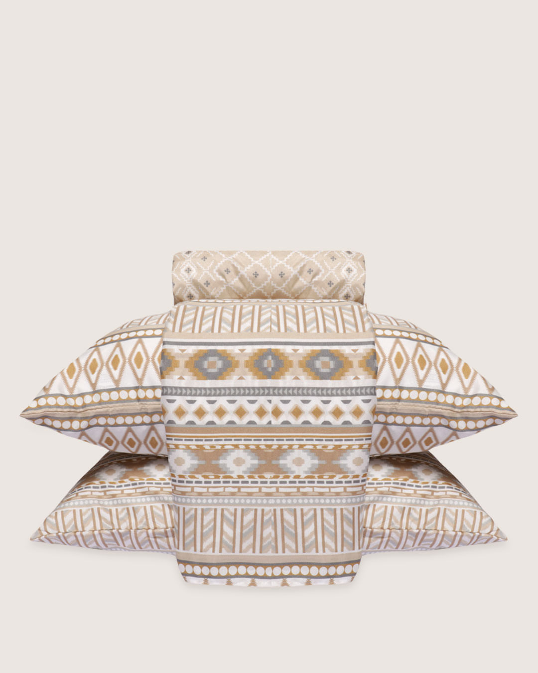 Jogo-De-Cama-Queen-Indigo---4-Pc---Estampado-Outros