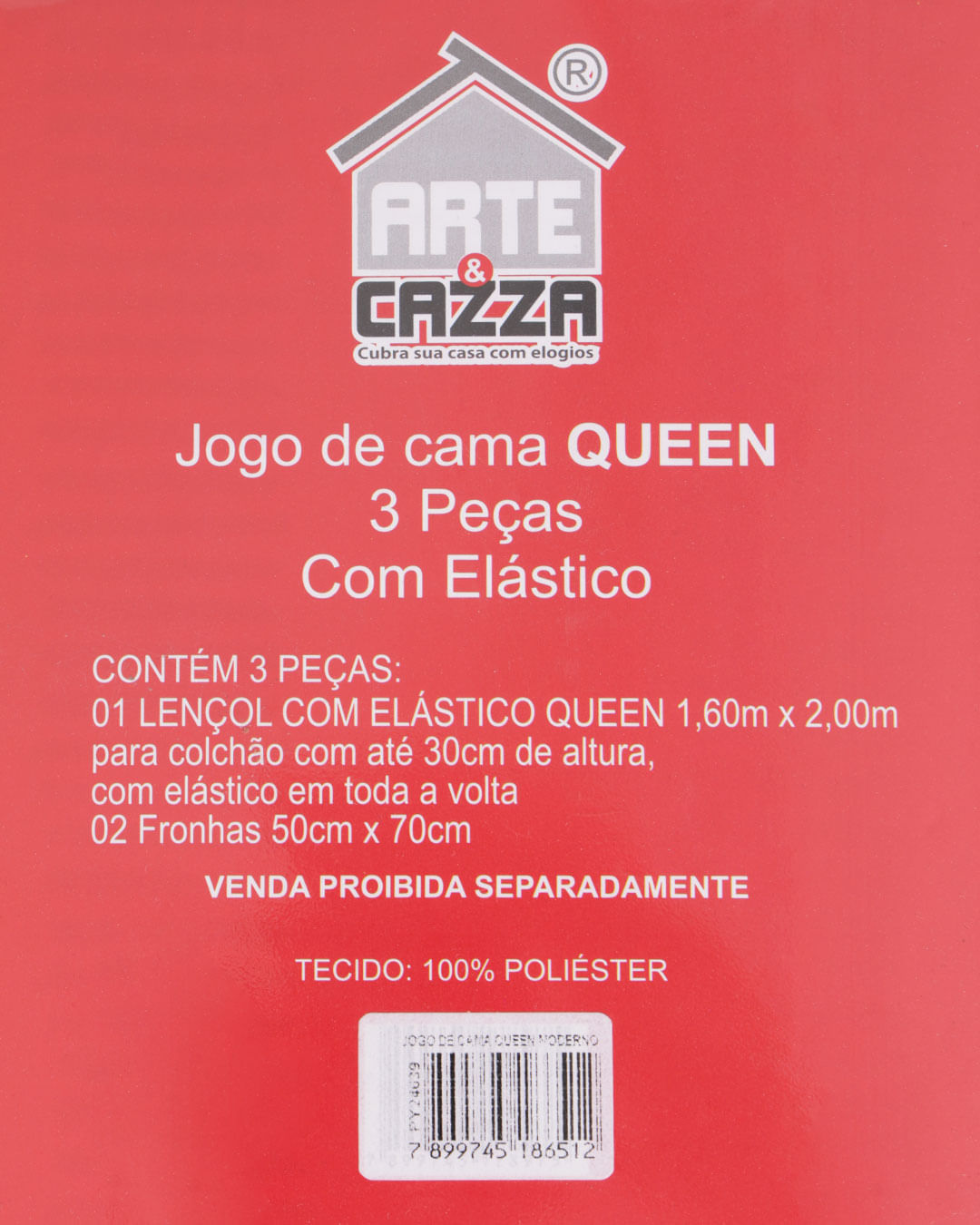 Jogo-De-Cama-Queen-3-Pcs-Sortido-Moderno---Vermelho-Listrado