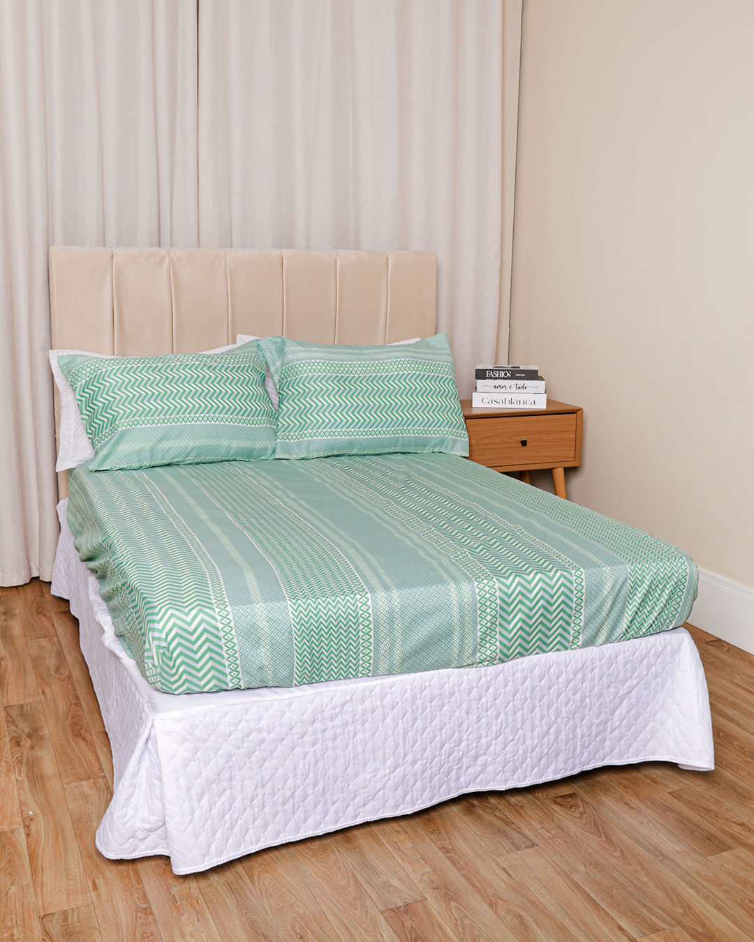 Jogo-De-Cama-Queen-3-Pcs-Sortido-Moderno---Verde-Outros