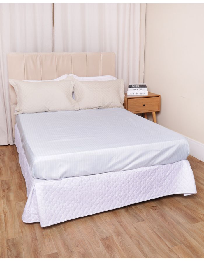 Lencol-Avulso-King-Microfibra-Moderno---Azul-Claro