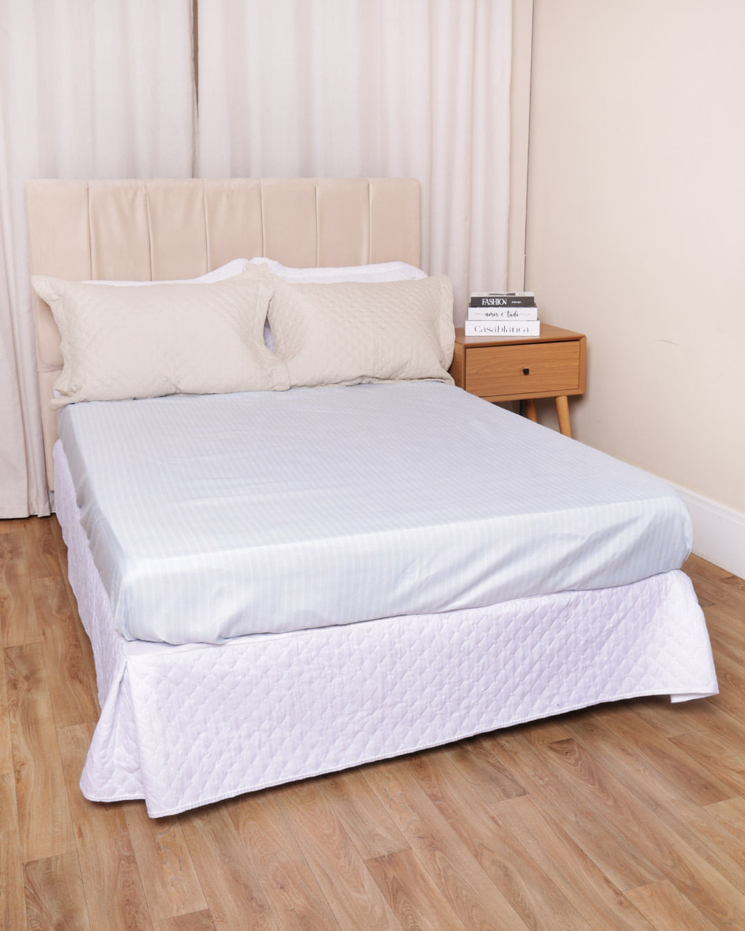 Lencol-Avulso-King-Microfibra-Moderno---Azul-Claro