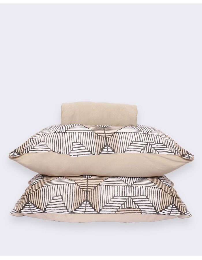 Jg-De-Cama-Queen-Slim-3pcs-Etnico---Bege-Listrado