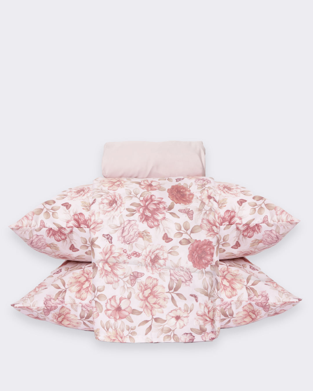 Jg-De-Cama-Qs-Linda-Garden---4-Pc---Rosa