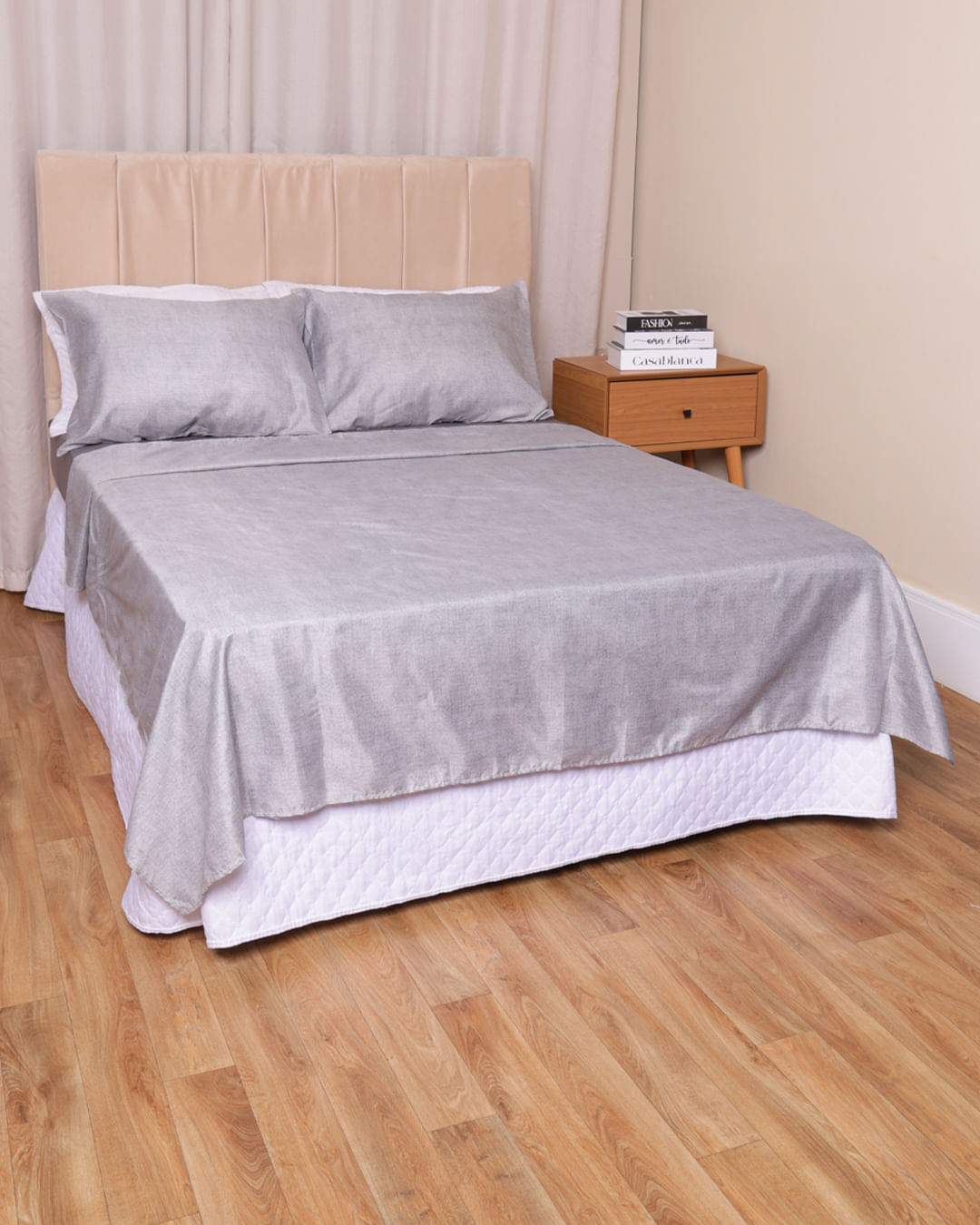 Jg-De-Cama-Qs-Gipsy-Textura-F-Liso---Cinza