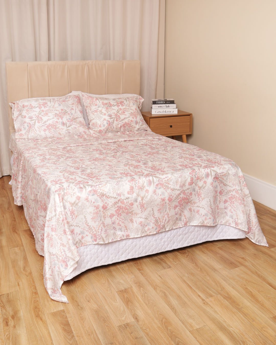 Jogo-De-Cama-Queen-Trendy-Flora-------R---Rosa