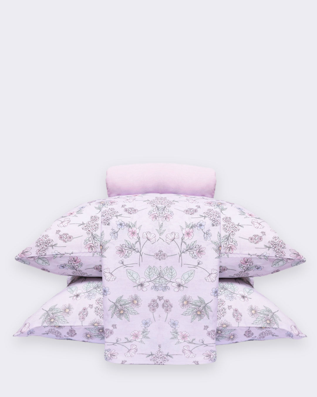 Jogo-Duplo-King-Size-Algodao-Sort---Lilas-Floral