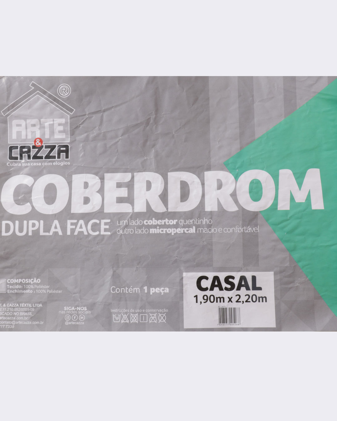 Coberdrom-Casal-190x220---Bege-Claro