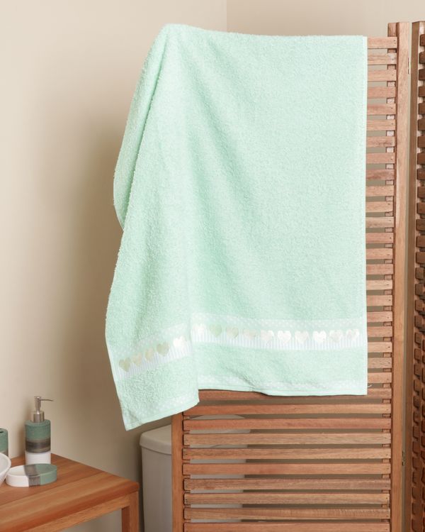 Toalha De Banho Olinda 70cm x 135cm Amare Verde UN