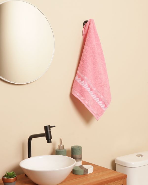 Toalha De Rosto Olinda 70cm x 50cm Amare Rosa UN