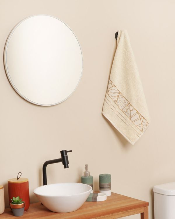 Toalha De Rosto Olinda 50cm x 75cm Dubai Bege UN