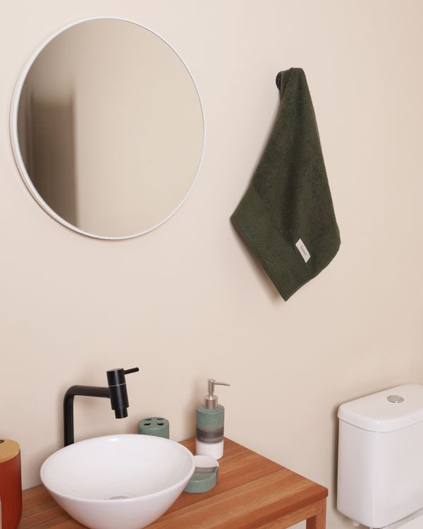 Toalha De Rosto Karsten 48cmx70cm Aloha Verde UN