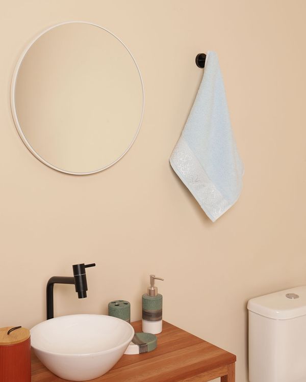 Toalha de Rosto Lille 45cmx70cm Olinda Azul UN