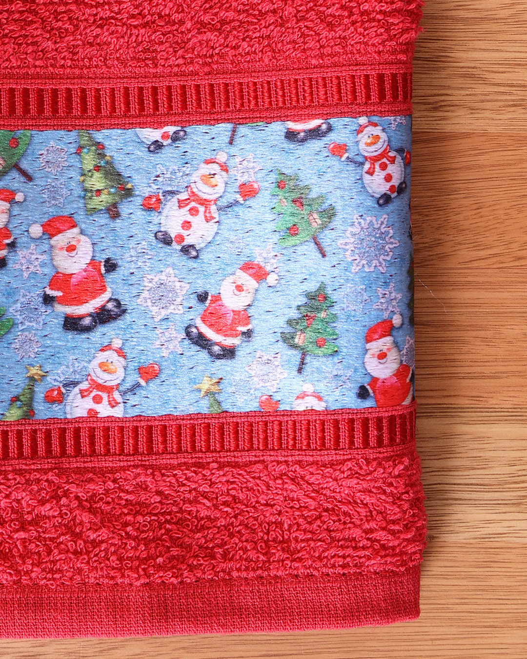 Toalha-Lavabo-Transfer-Natal---Vermelho-Medio