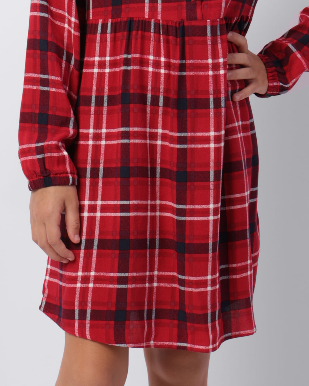 Vest-Dress-440441-Manga-34-Xadrez-F48---Estampado-Xadrez