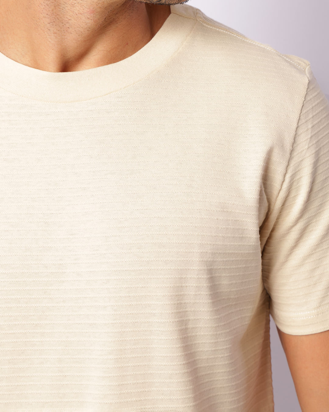 Camiseta-Maquinetado-0401095-Bege---Bege-Medio