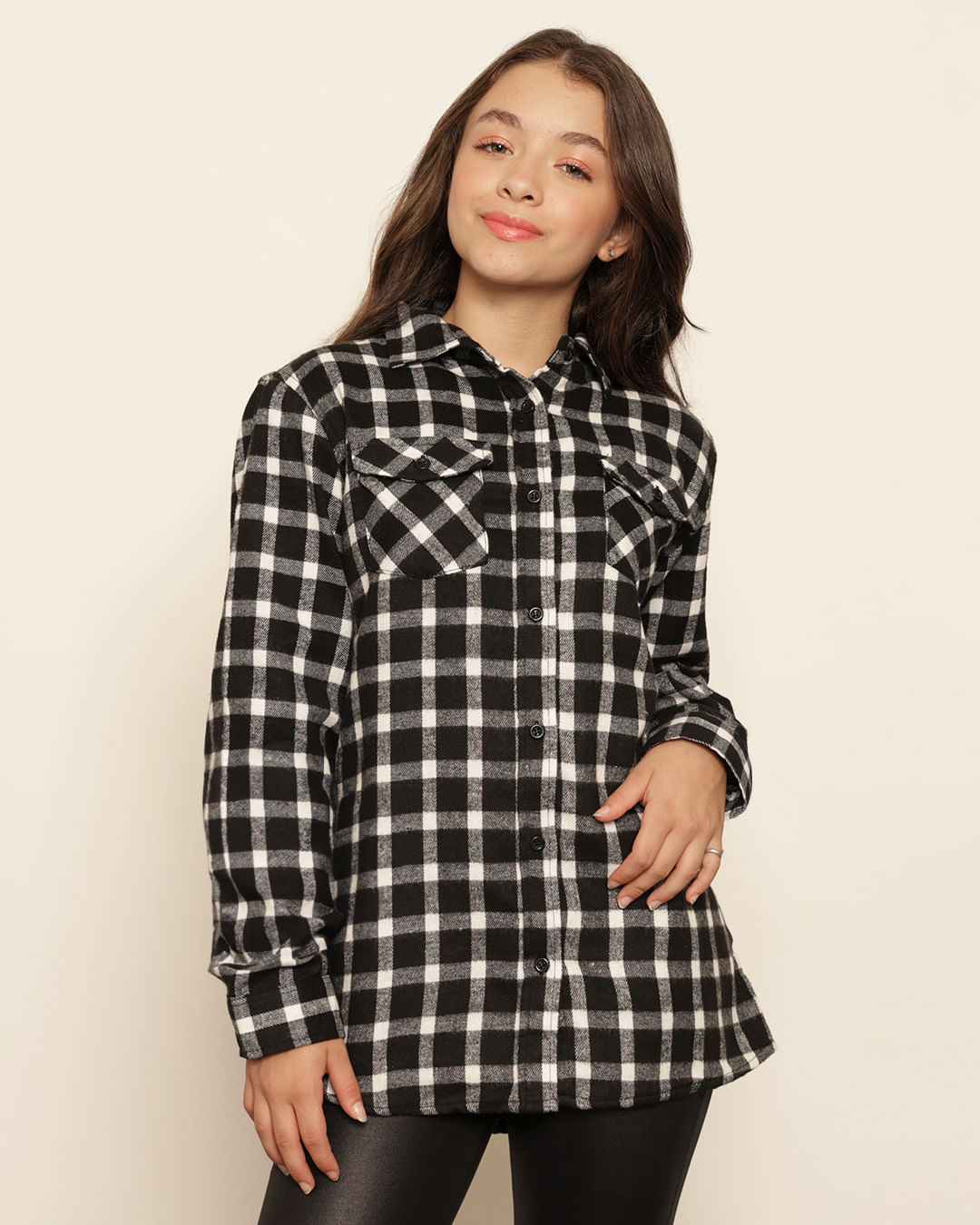 Camisa-Sfg-01-04-Xadrez-Pto-F-1016---Preto-Xadrez