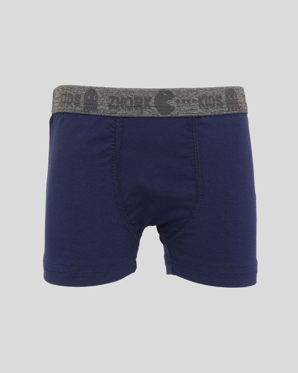 Cueca Infantil Boxer Lisa Azul 10