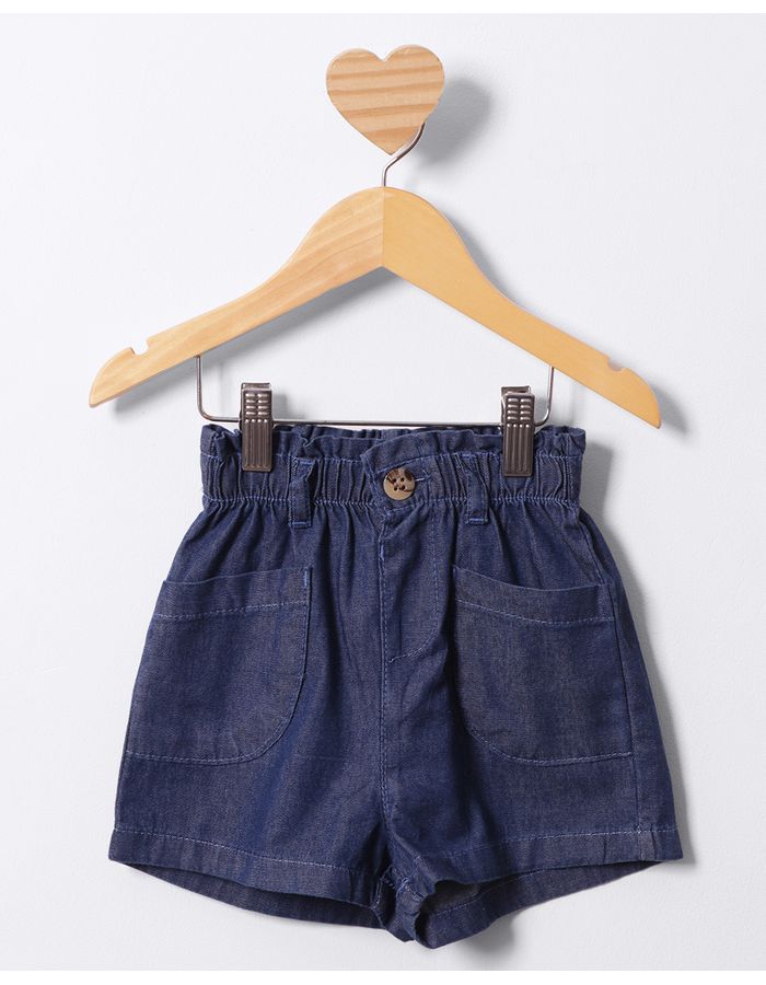 Short-Paper-Bag-Delave-F-13---Jeans-Blue