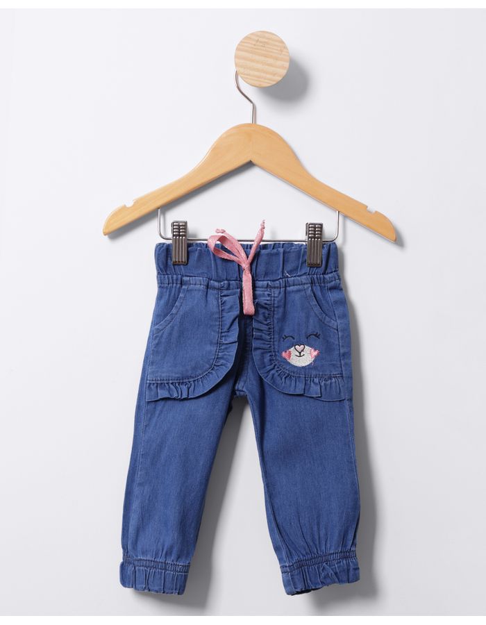 Calca-1101041-Jogger-Bolso-Babado-Bord-L---Jeans-Blue