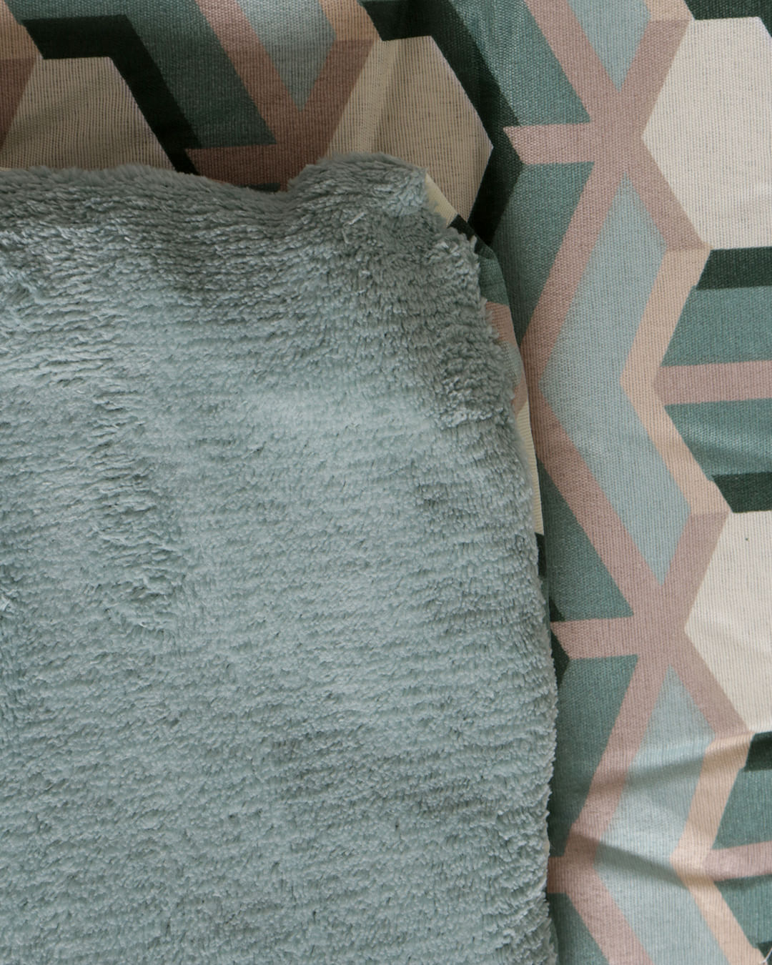 Coberdrom-Queen-Plush-Combo-Soft--Slim---Verde-Escuro
