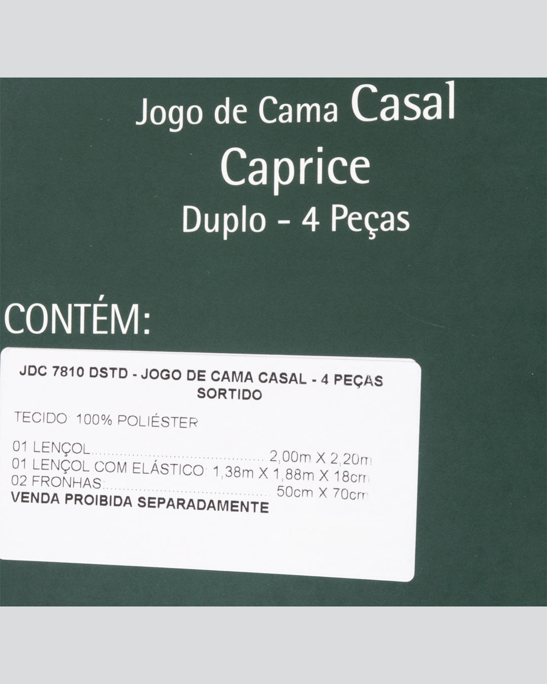 Jogo-De-Cama-Casal-Caprice---4-Pecas---Verde-Outros
