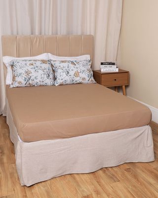 Jg-De-Cama-King-Slim--3-Pcs---Marrom-Medio