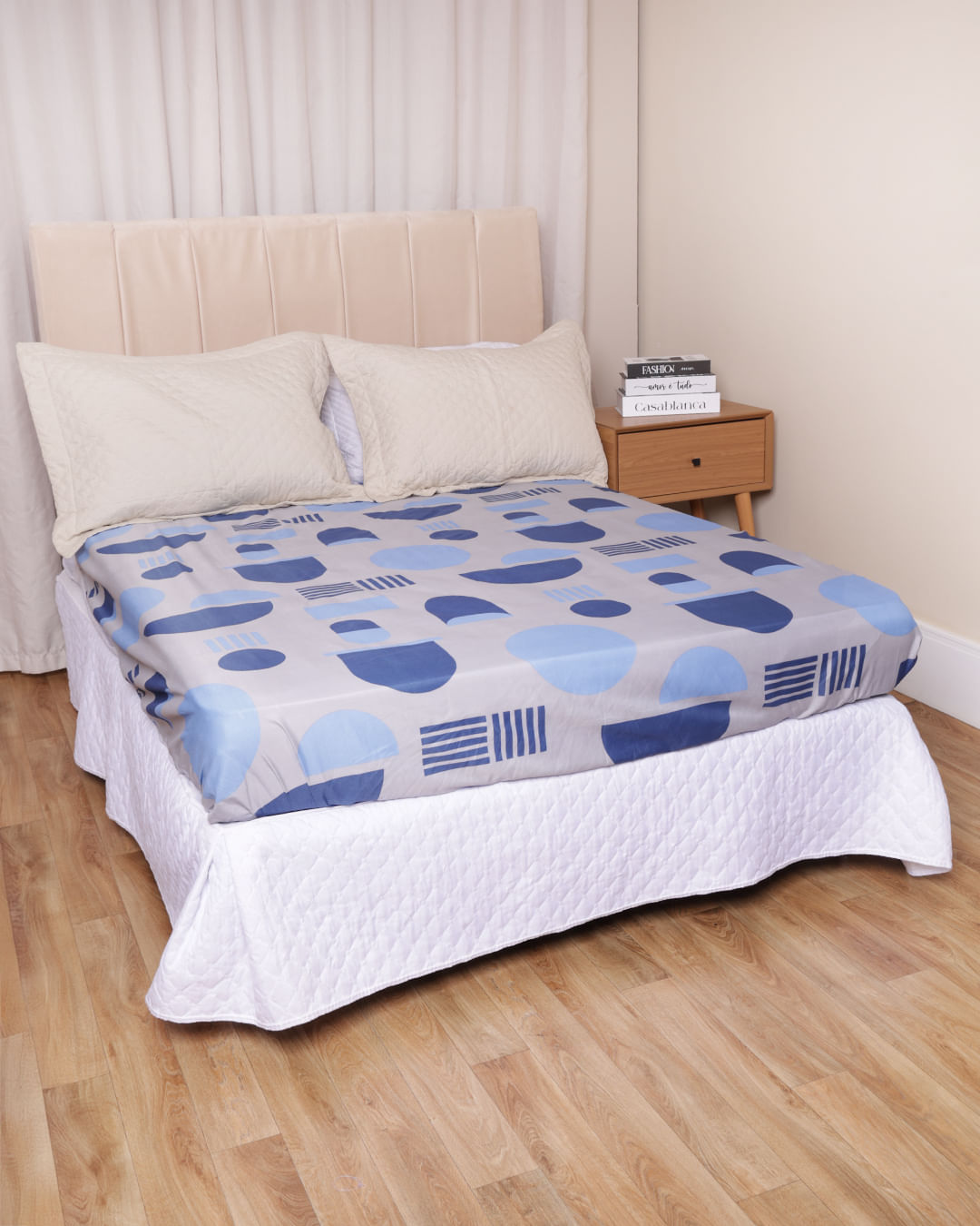 Lencol-Avulso-Casal-C-Elast--Camp---Cinza-Medio