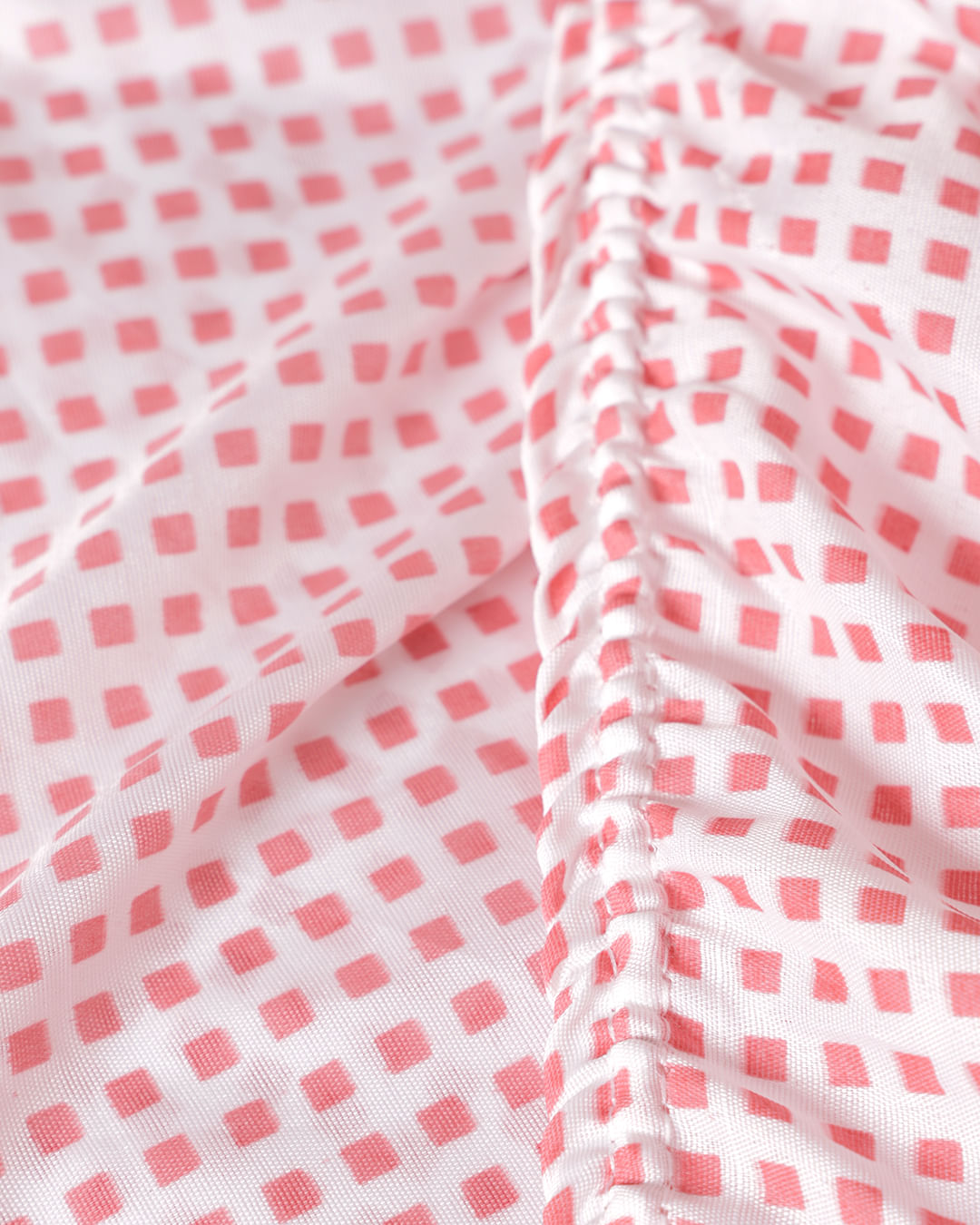 Lencol-Avulso-Casal-C-Elast--Camp---Vermelho-Xadrez