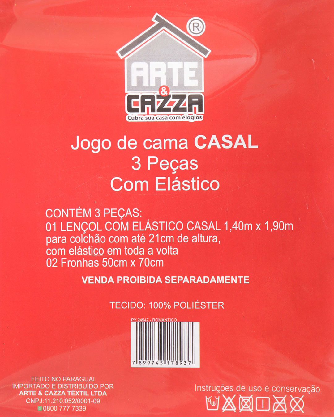 Jogo-De-Cama-Casal-3-Pcs-Romantico---Rosa-Outros