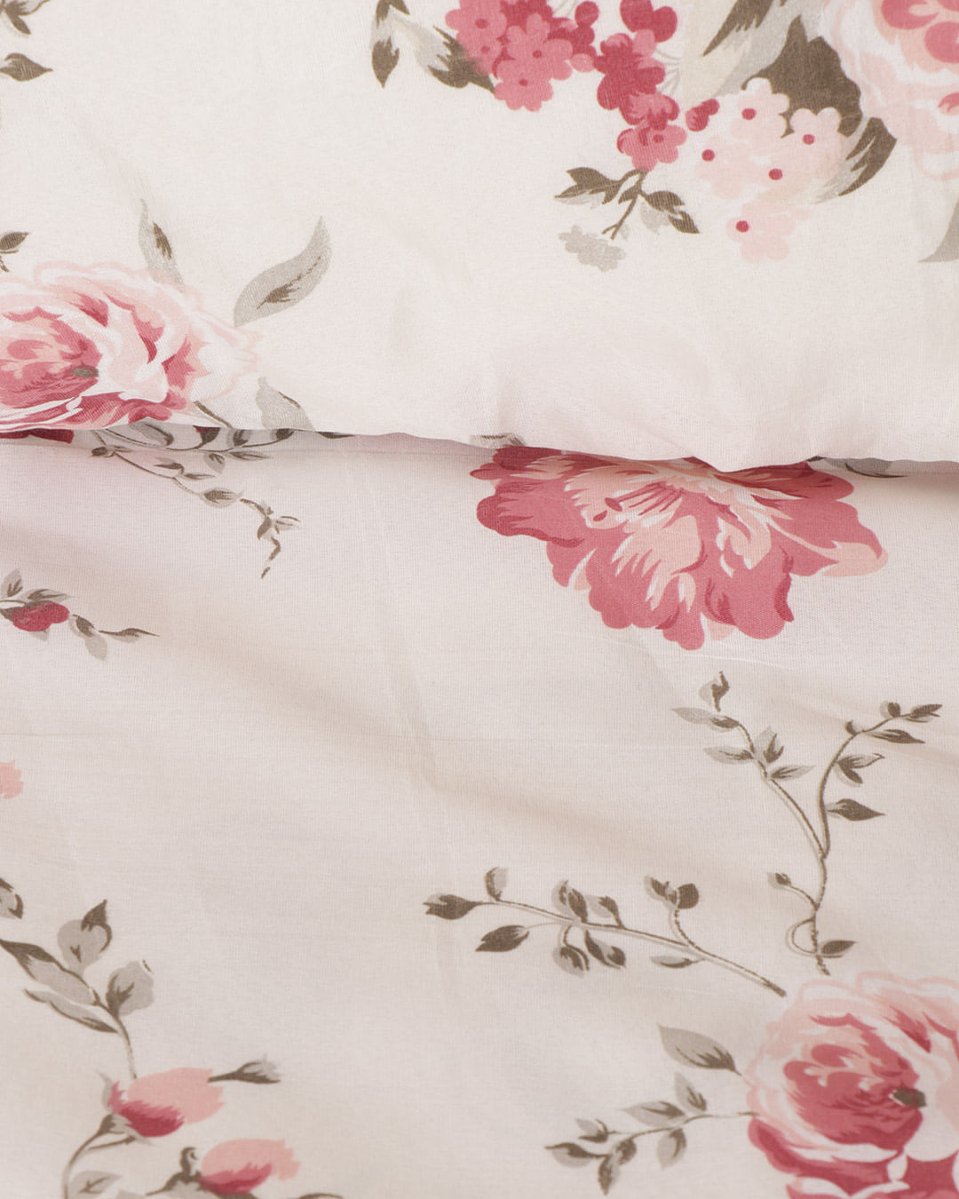 Jogo-De-Cama-Casal-3-Pcs-Romantico---Bege-Floral