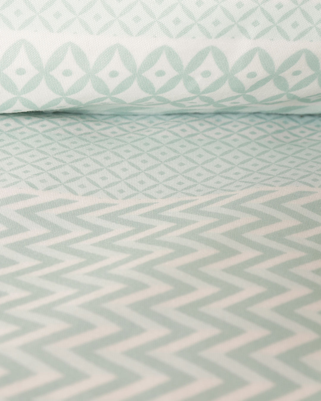 Jogo-De-Cama-Casal-3-Pcs-Romantico---Verde-Geometrico