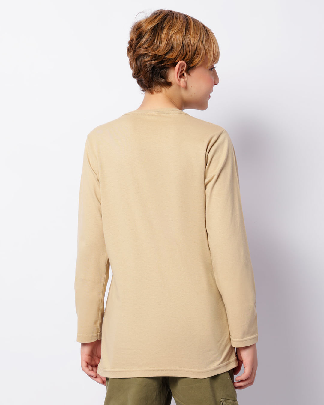 Camiseta-T40325-Ml-Bas-Bege---Bege-Claro