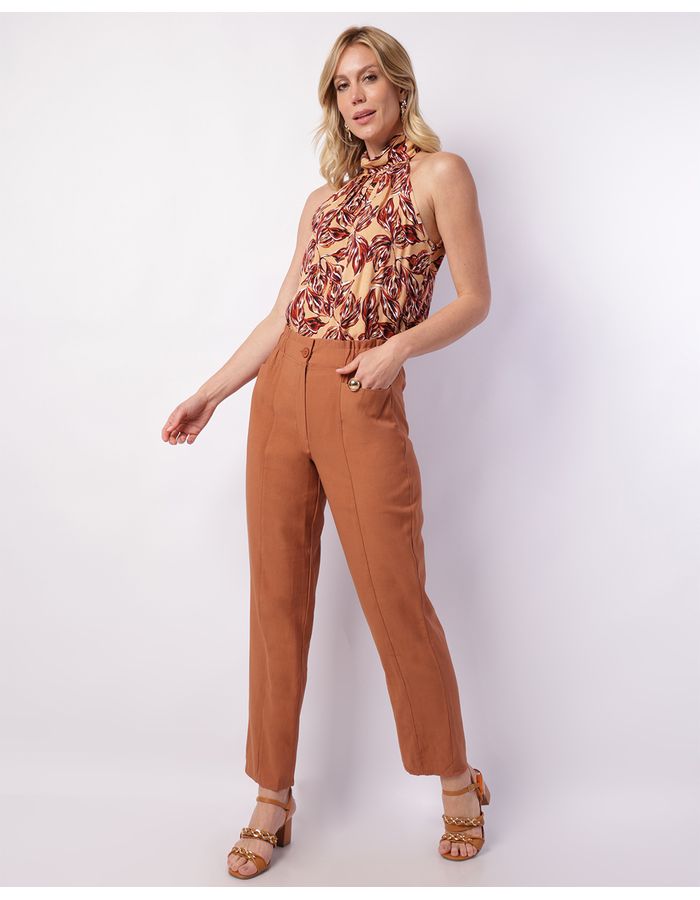 Calca-Twill-Cos-Elast-730304-Khaki---Khaki