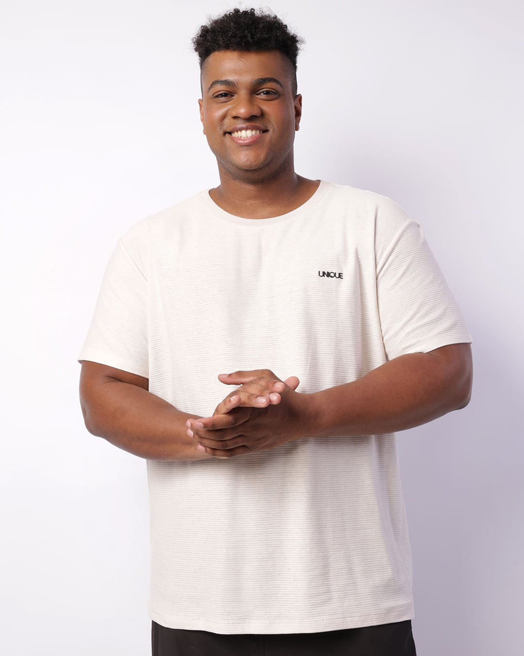 Camiseta-List-Relevo-C-Plaq-Bege-Plus---Bege