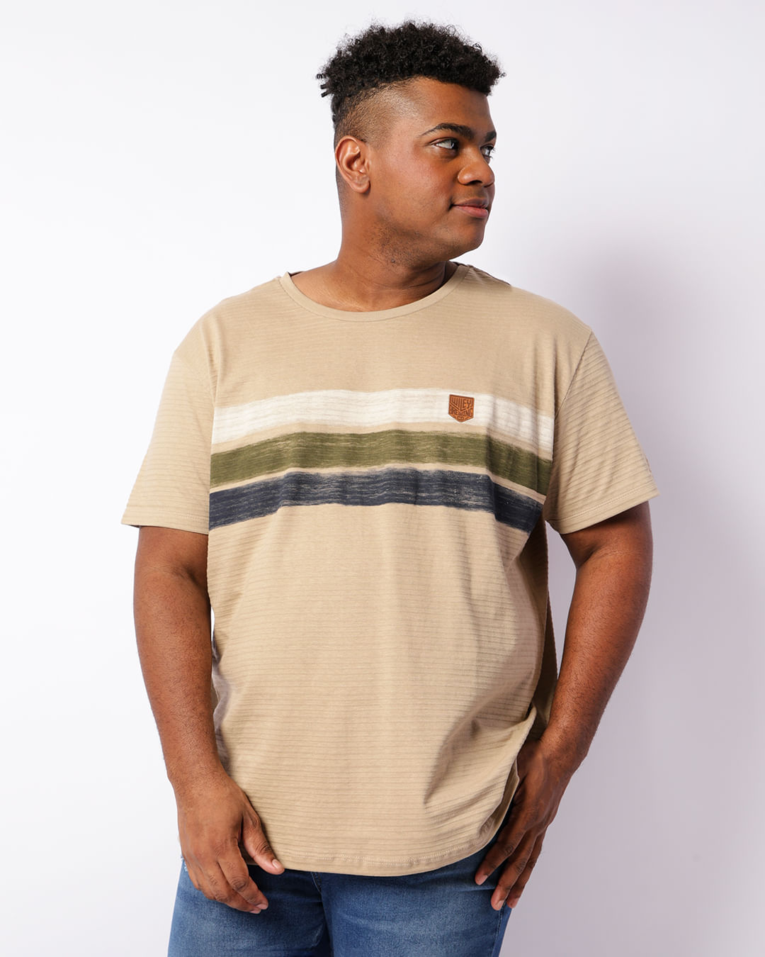 Camiseta-Fidhs3234-Estamp-Listras-Plus---Bege-Escuro