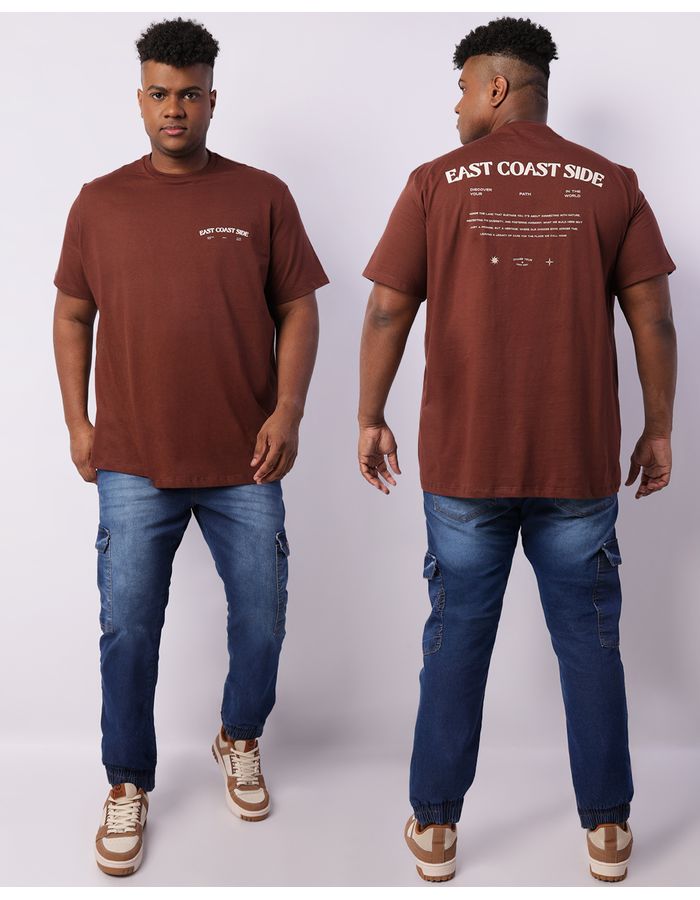 Camiseta-Trc642-Coast-Marr-Plus---Marrom