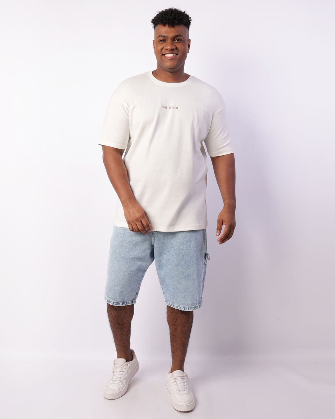 Camiseta-E4441-Suedine-Be-Kind-Off-Plus---Off-White