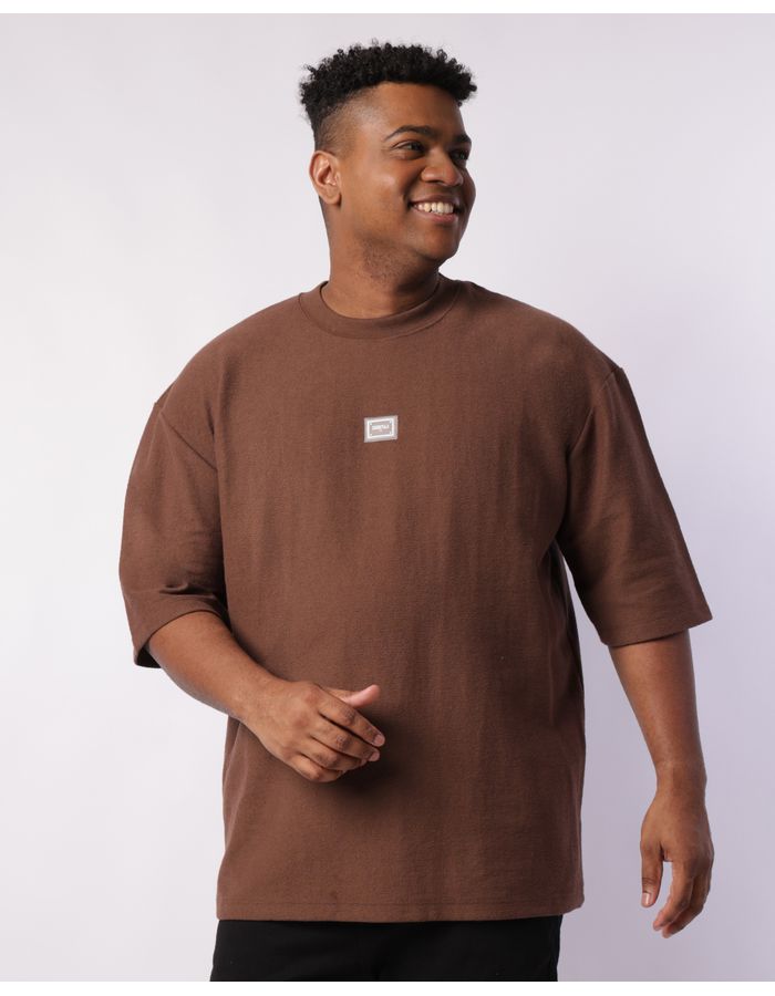 Camiseta-Cmcinv25145-Molet-Marr-Plus---Marrom