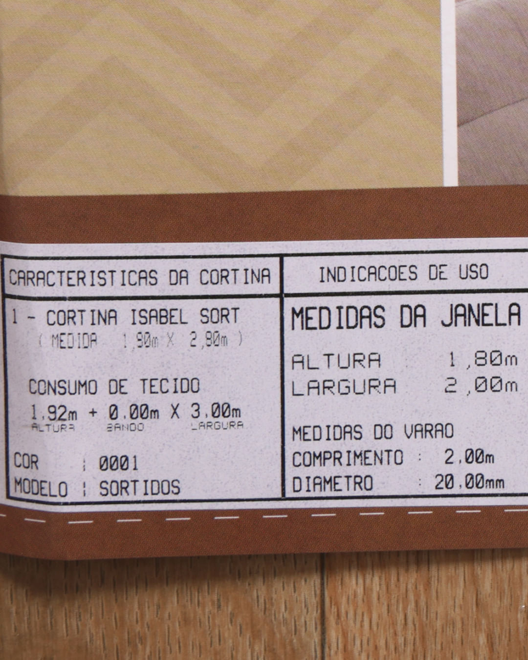 Cortina-Isabel-Sort-Para-Varao-Ate-2-Mts---Rosa-Outros