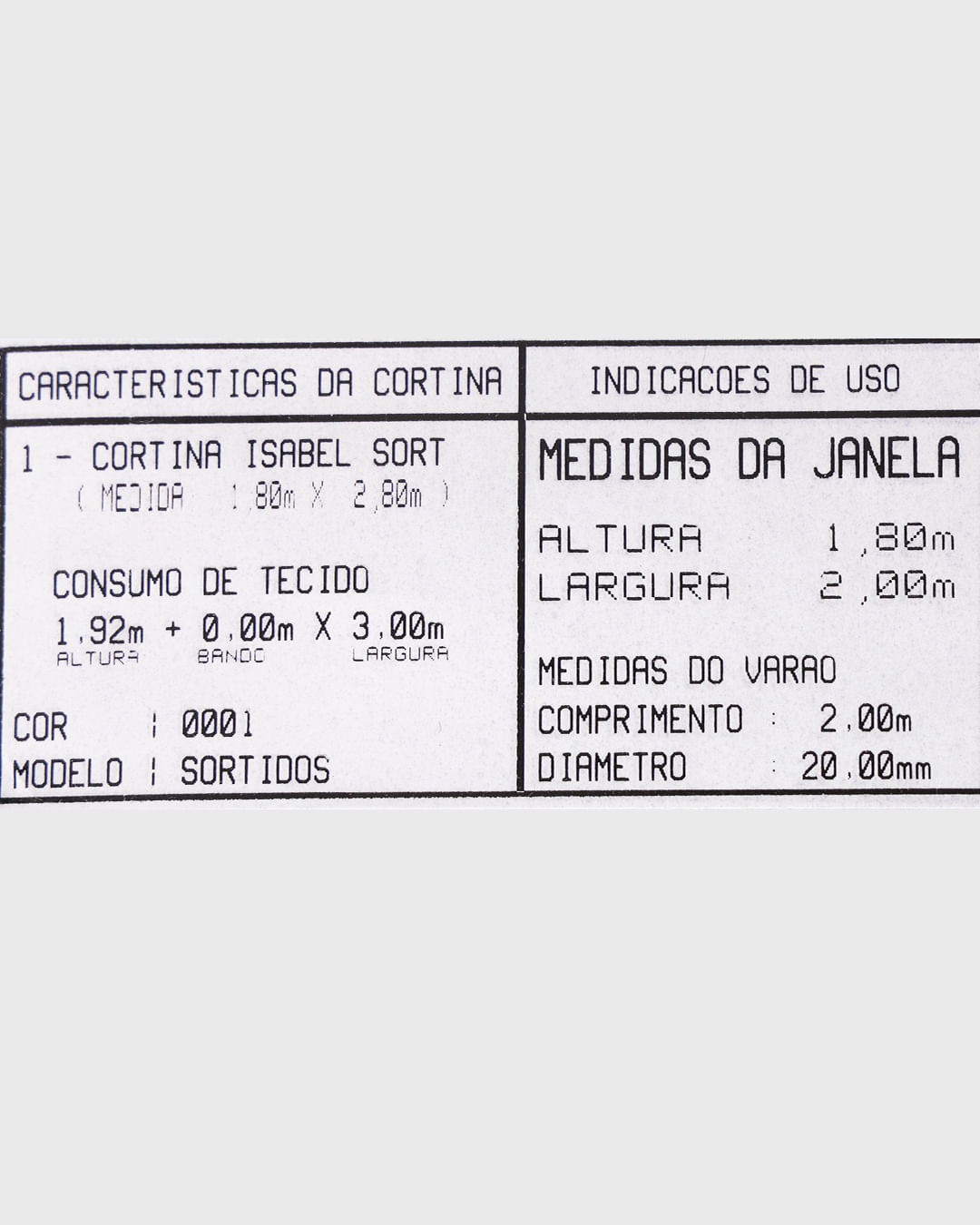 Cortina-Isabel-Sort-Para-Varao-Ate-2-Mts---Lilas-Outros