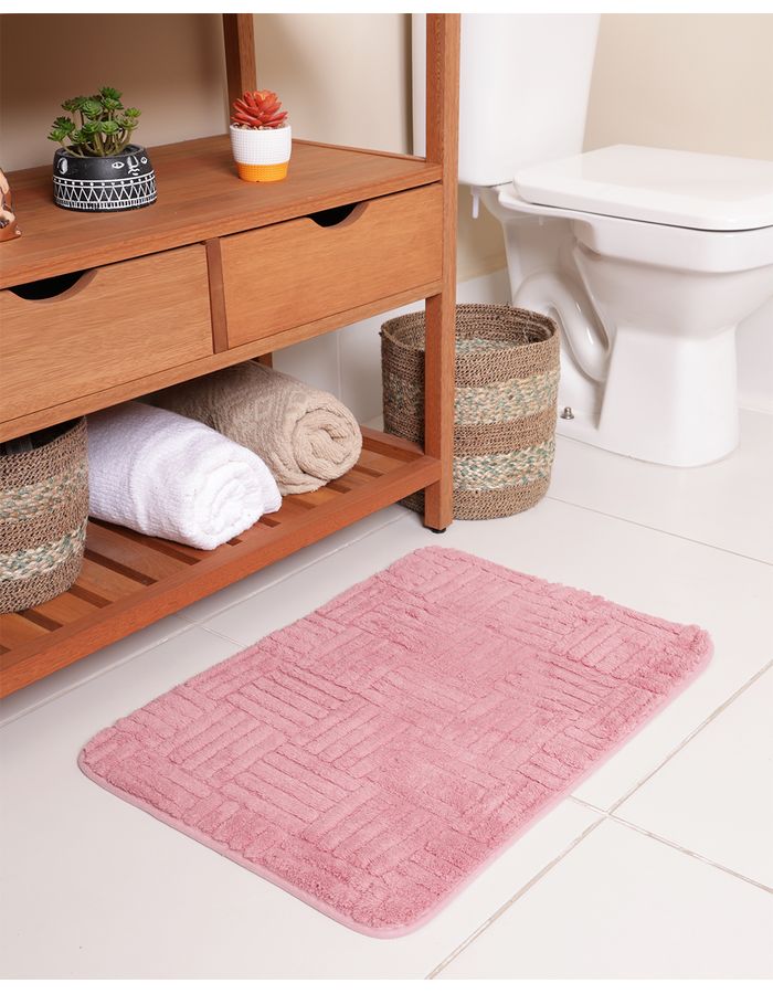 Tapete-Aconchego-45x65---Rosa-Medio