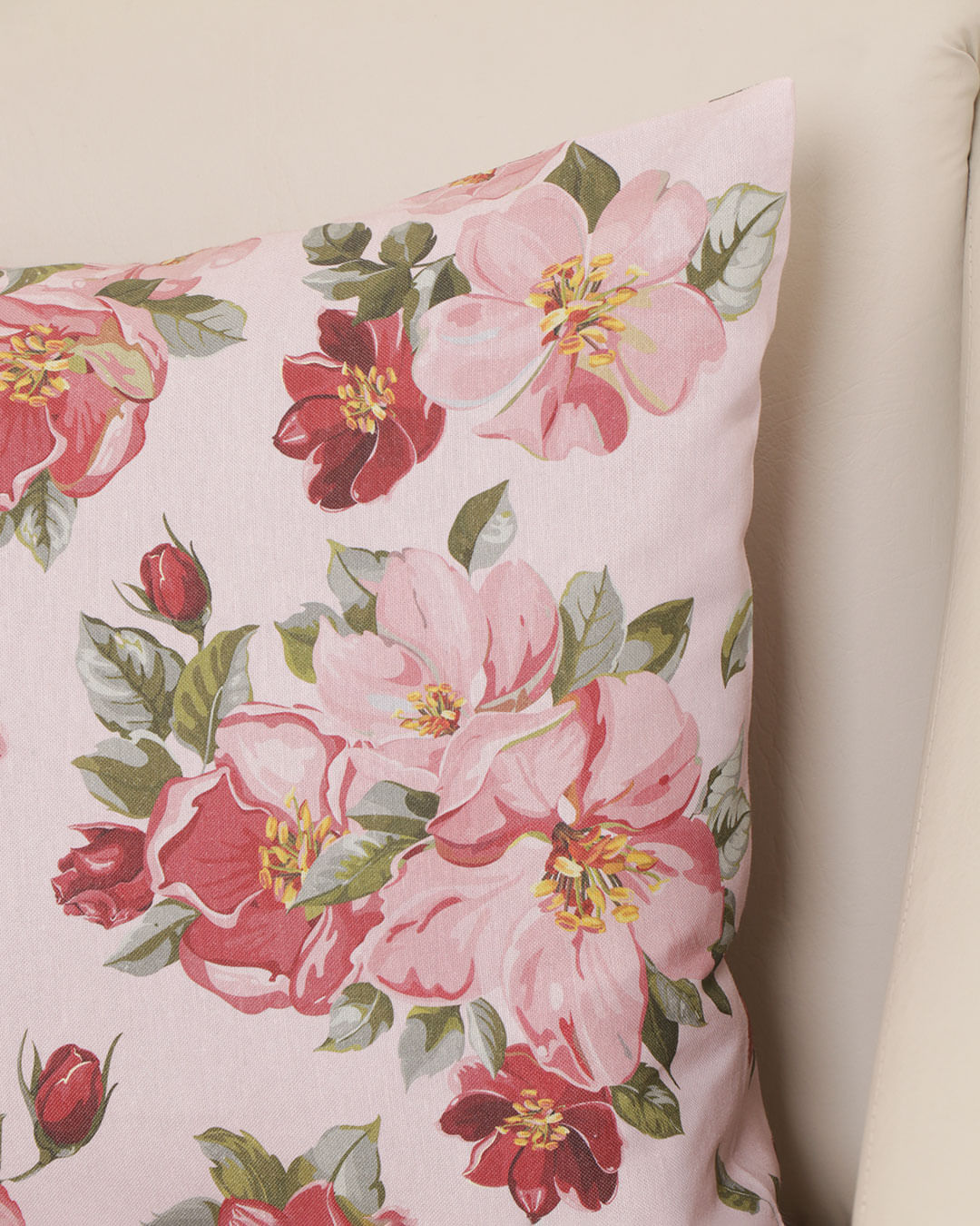 Capa-De-Almofada-40x40--Athenas-Romantic---Rosa-Floral