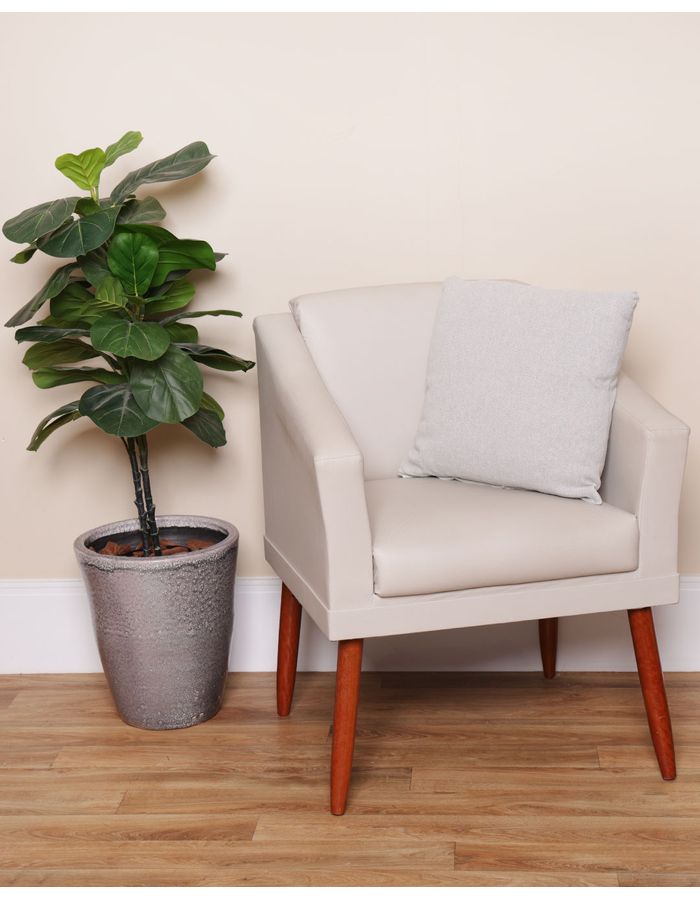 Almofada-Rustica-45x45-Sort---Cinza-Claro