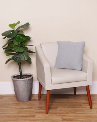 Almofada-Rustica-45x45-Sort---Cinza-Medio