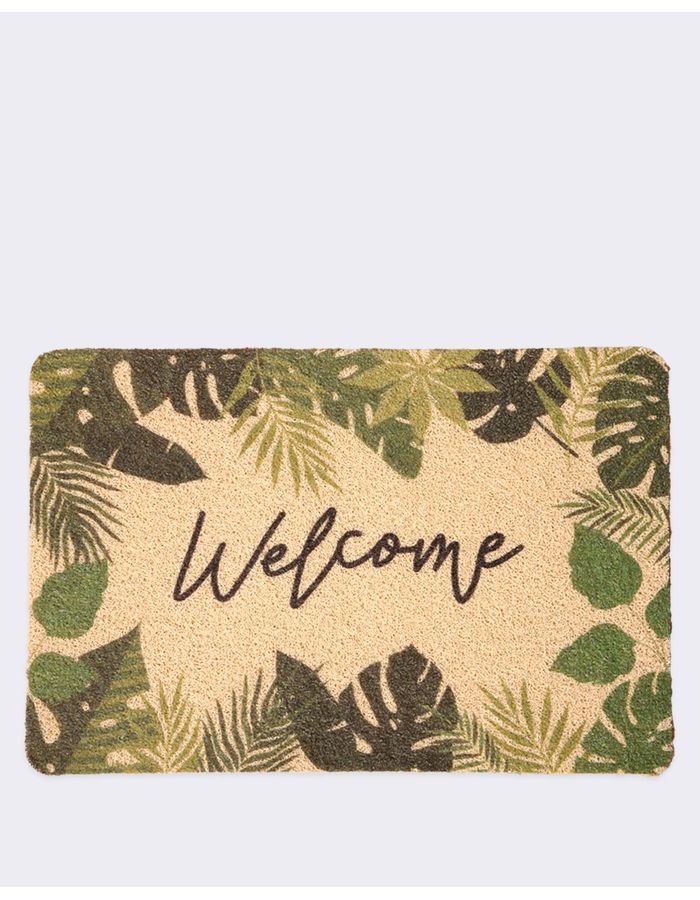 Capacho-Vinil-40x60-Welcome-Color---Bege-Medio