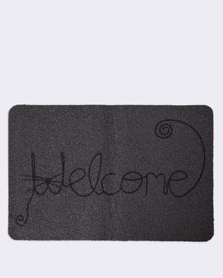Capacho-Vinil-40x60-Welcome-Cinza---Preto