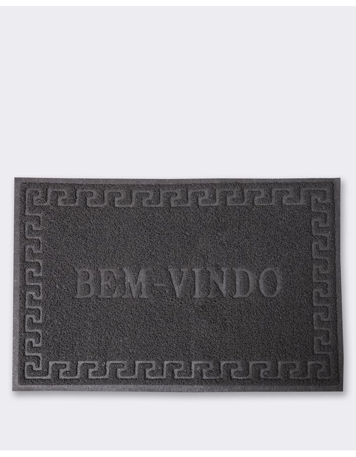 Capacho-Vinil-40x60-Welcome-Color---Cinza