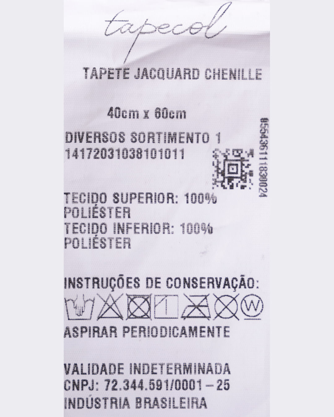 Tapete-Chenille-Jacquard-40x60---Cinza-Outros